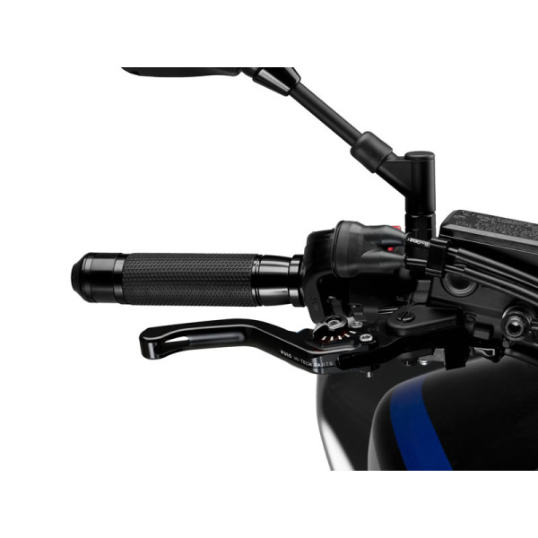 Puig Short V3 Brake (Black Lever With Blue Selector) Black